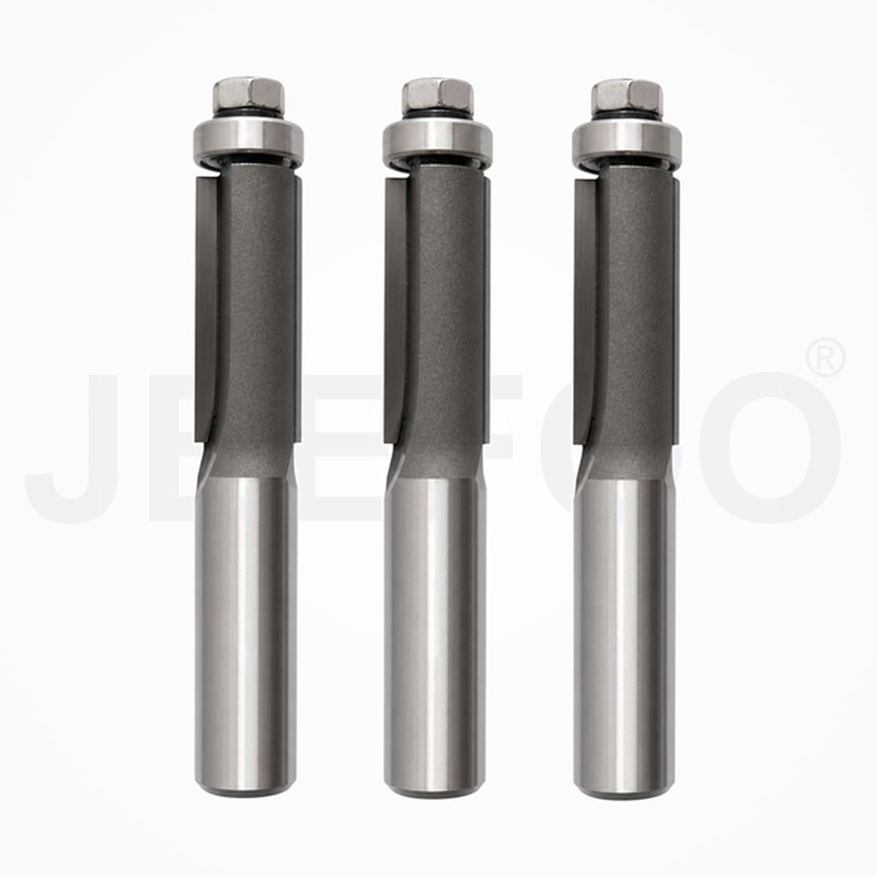 12.7x12.7x30 Bearing Guided Flush Trim Cutter detail view 2