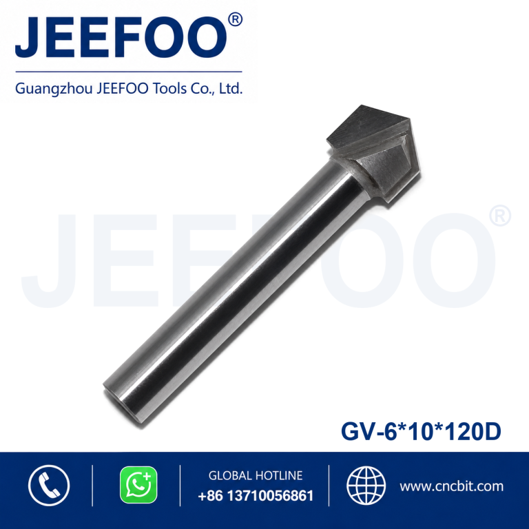 6x10x120D 3D V Groove Engraving Bits for CNC Woodworking product image