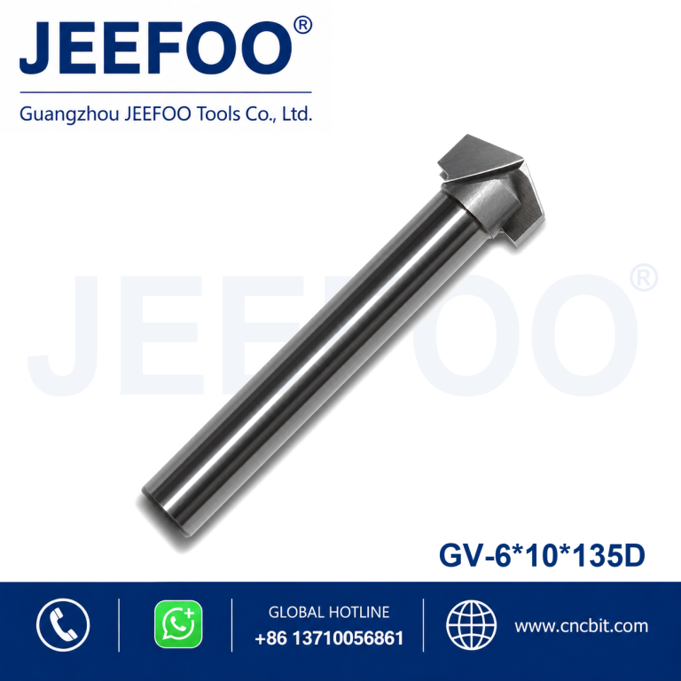 6x10x135D 3D V Groove Engraving Bits for CNC Woodworking product image