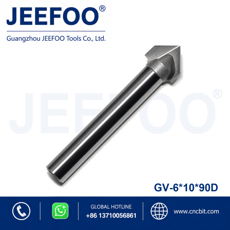 6x10x90D 3D V Groove Engraving Bits for CNC Woodworking product image