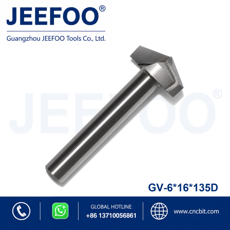 6x16x135D 3D V Groove Engraving Bits for CNC Woodworking product image