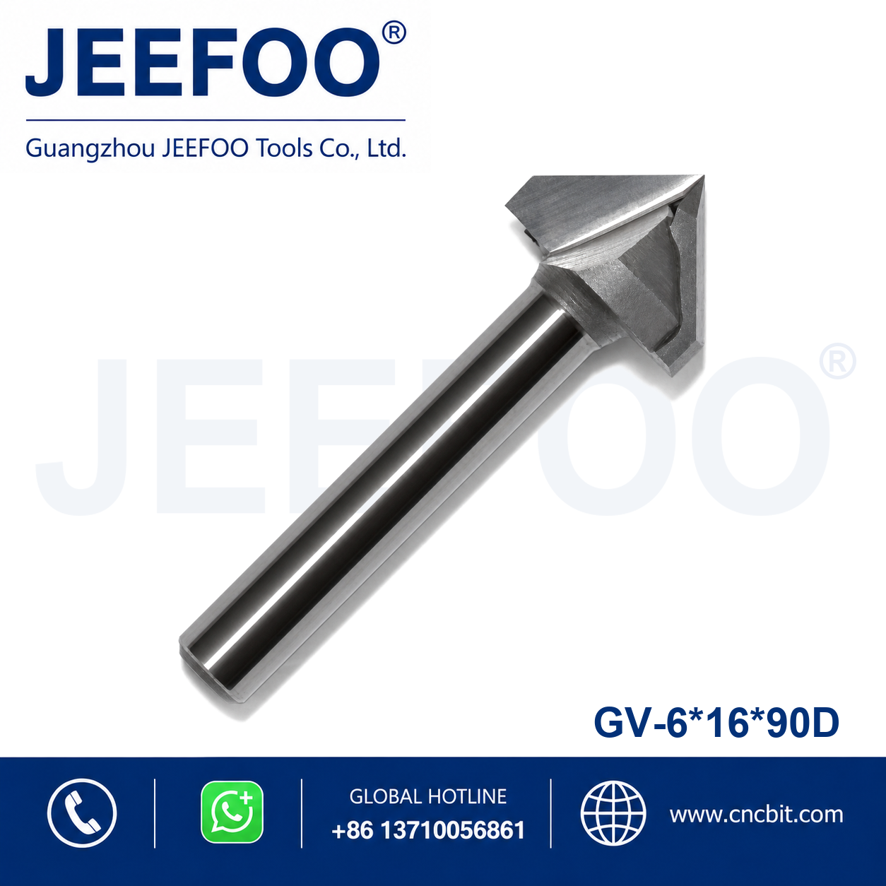 6x16x90D 3D V Groove Engraving Bits