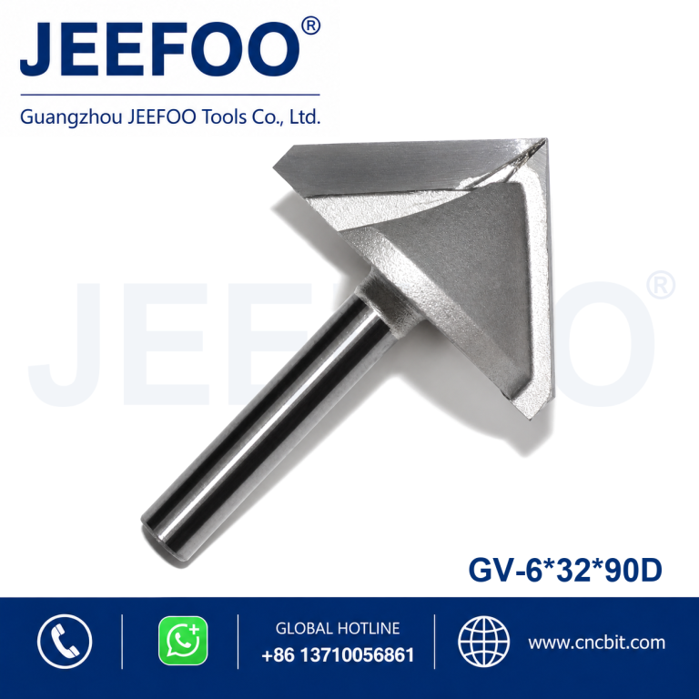 6x32x90D 3D V Groove Engraving Bits for CNC Woodworking product image