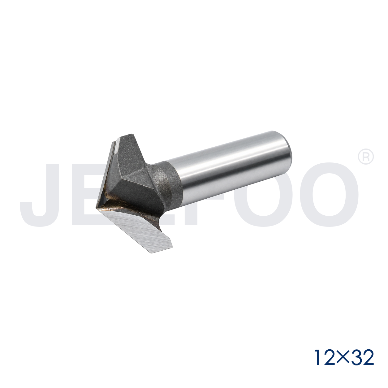 12x32x120D woodworking V groove router bit detail