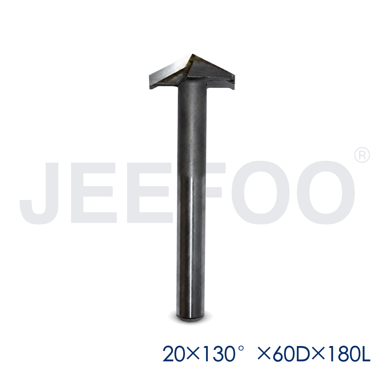 20x130Dx60Dx180L V shape CNC engraving cutter detail