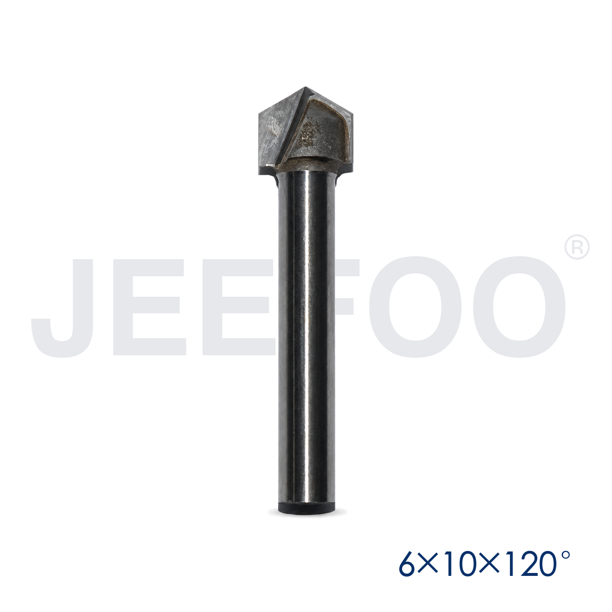 6x10x120D V shape CNC engraving cutter detail