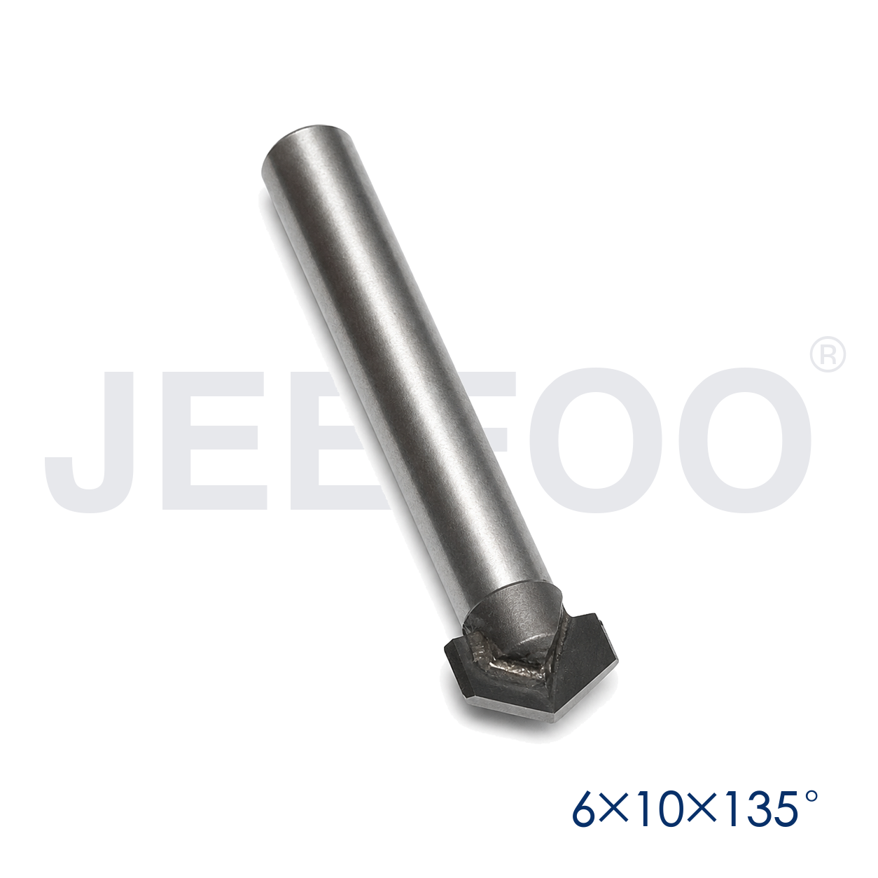 6x10x135D woodworking V groove router bit detail