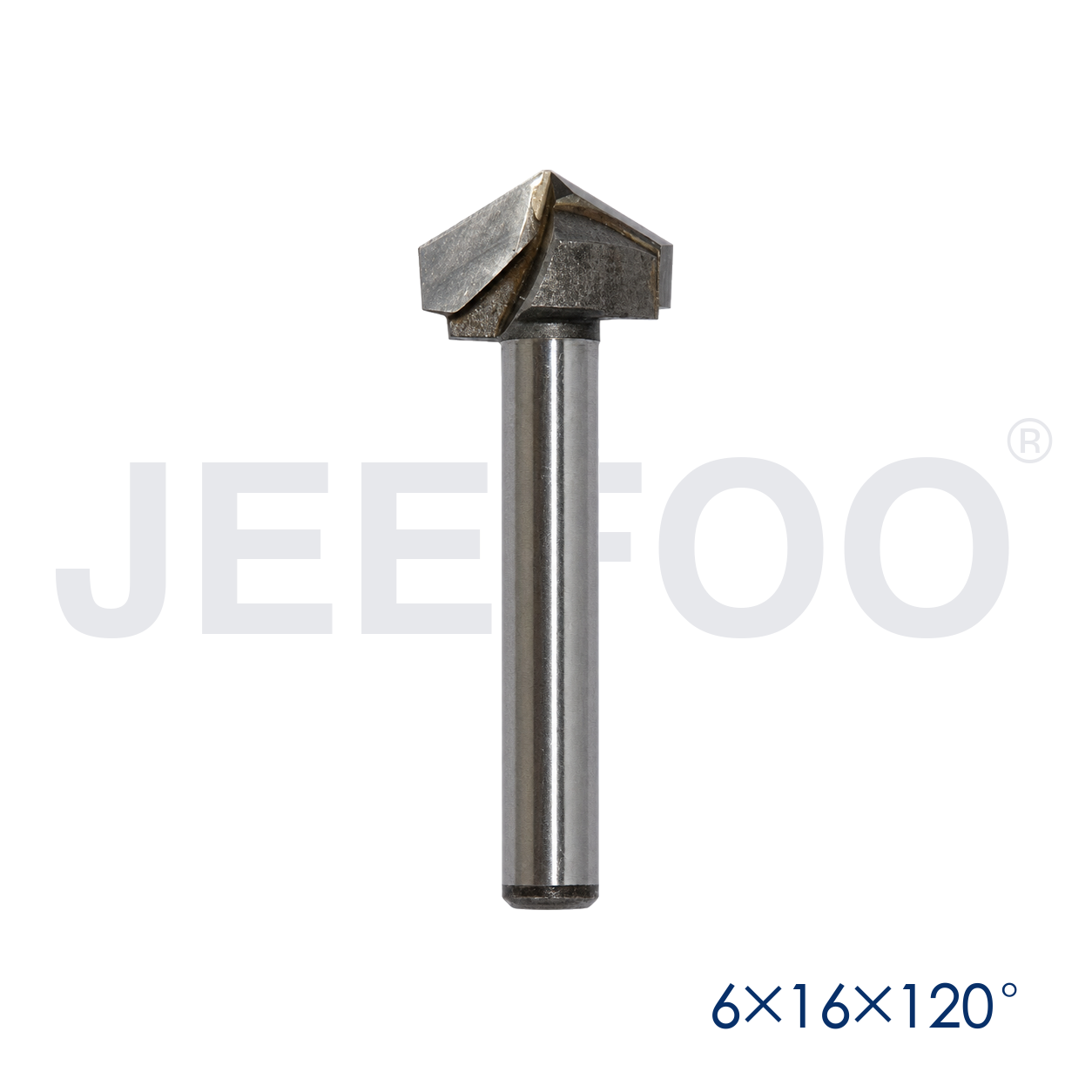 6x16x120D V shape CNC engraving cutter detail