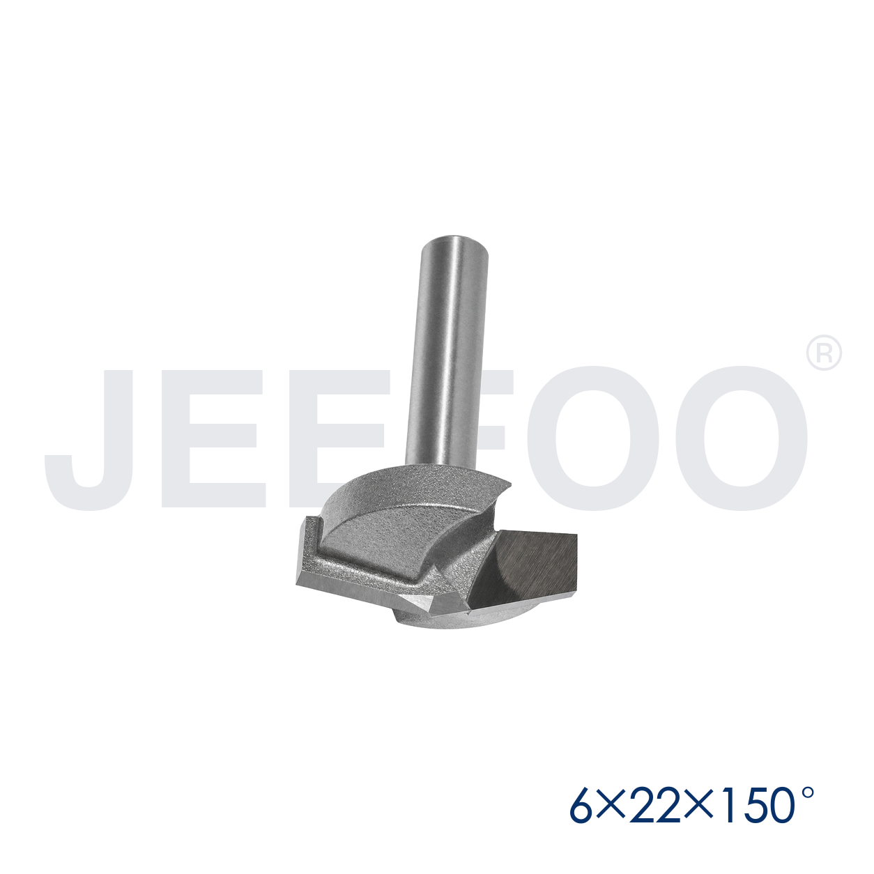 6x22x150D V shape CNC engraving cutter detail