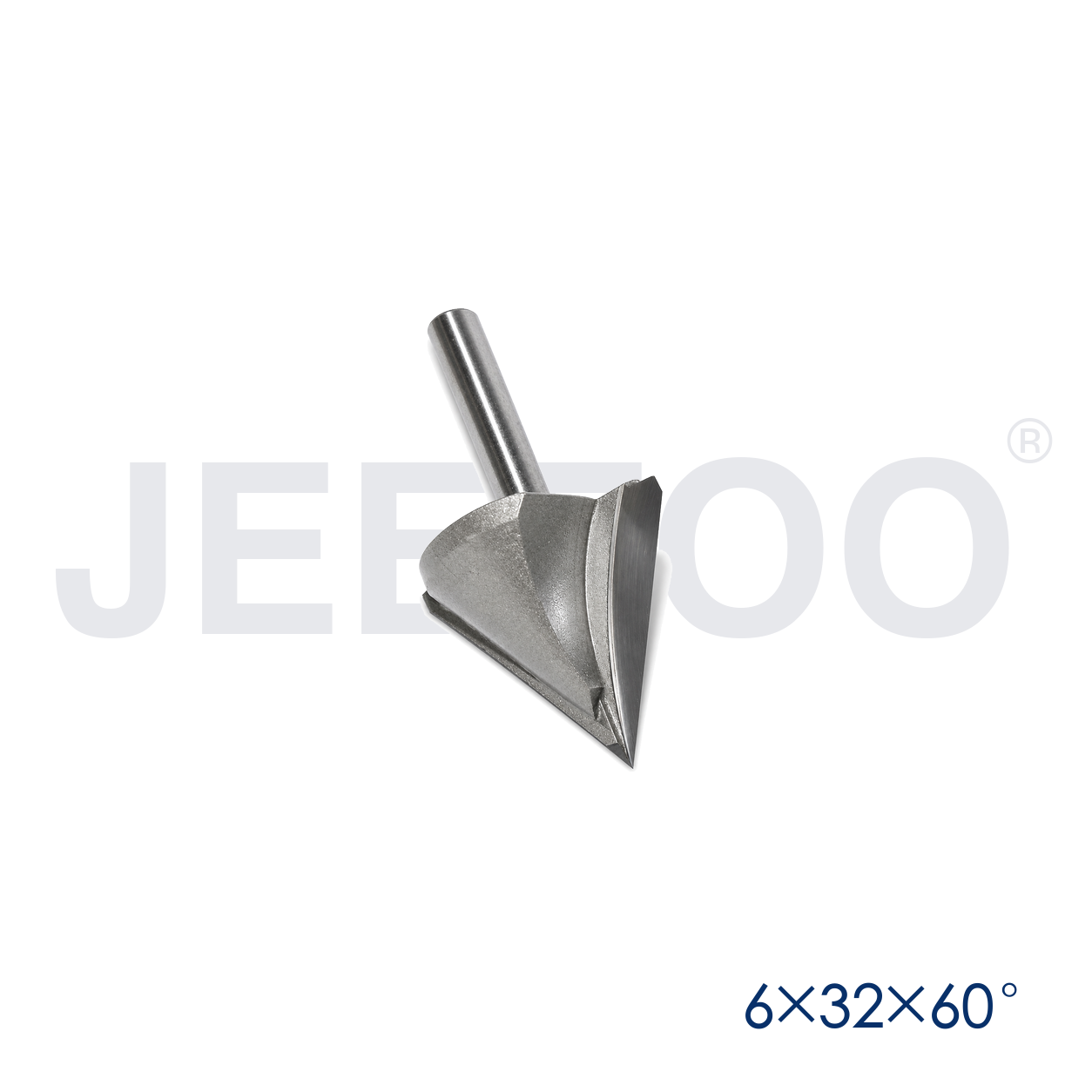6x32x60D woodworking V groove router bit detail