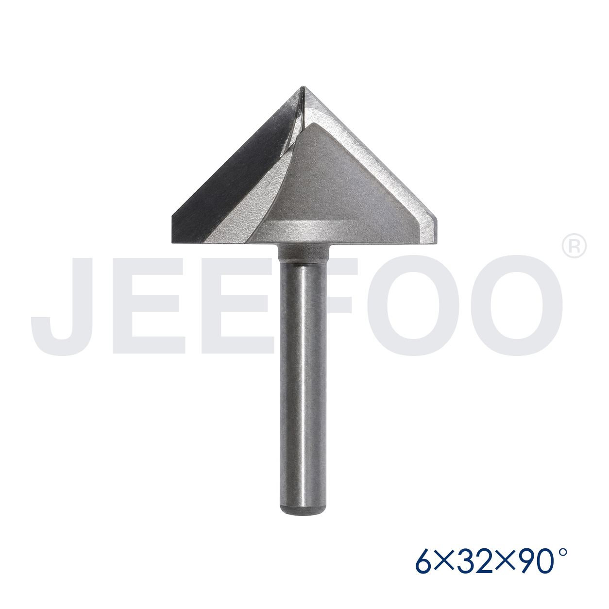 6x32x90D V shape CNC engraving cutter detail