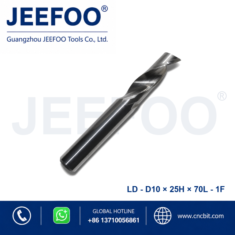 10x25Hx70L Aluminum Single Blade Cutter for CNC Aluminum Machining product image