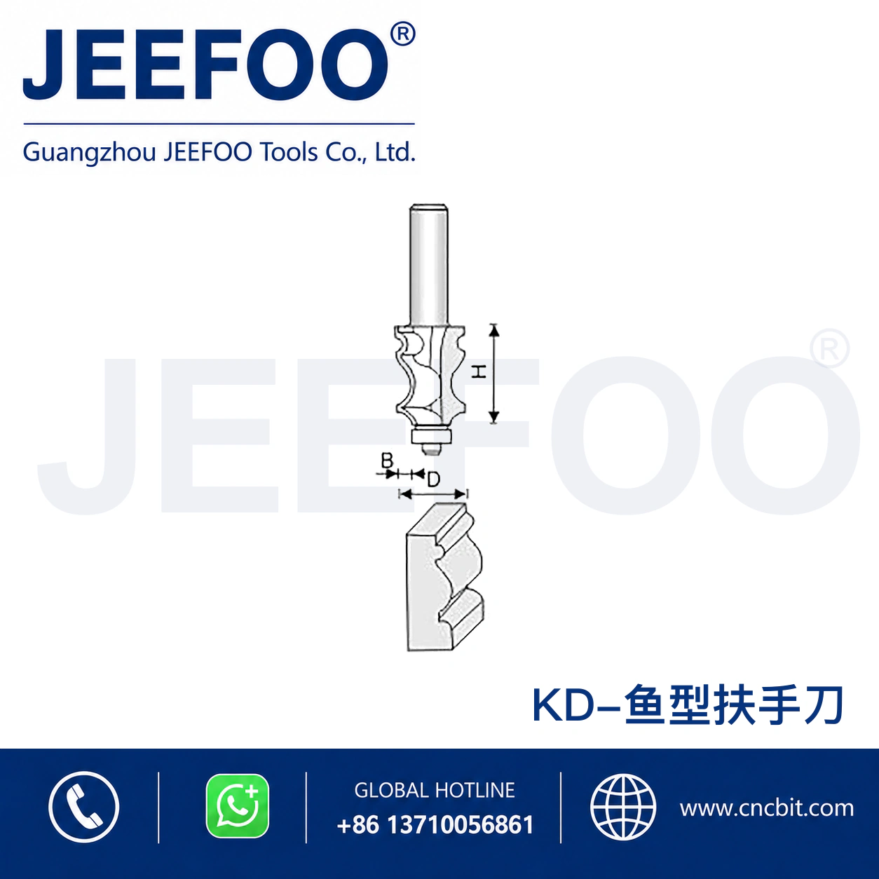 KD Architectural Streamline Decorative Cutter schematic product image