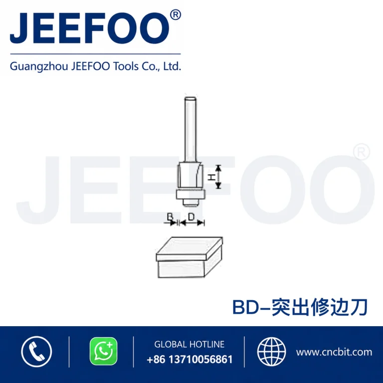 BD Bearing Guided Trimming Cutter product image
