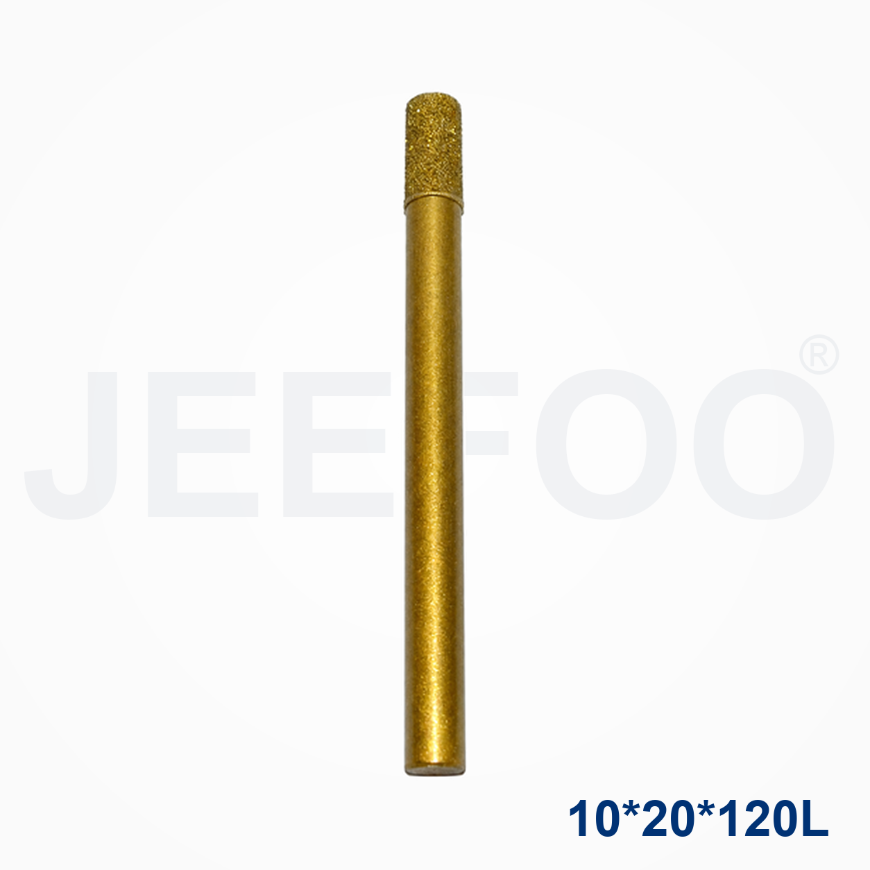 10x20x120L Brazed Diamond Stone Bit detail 1