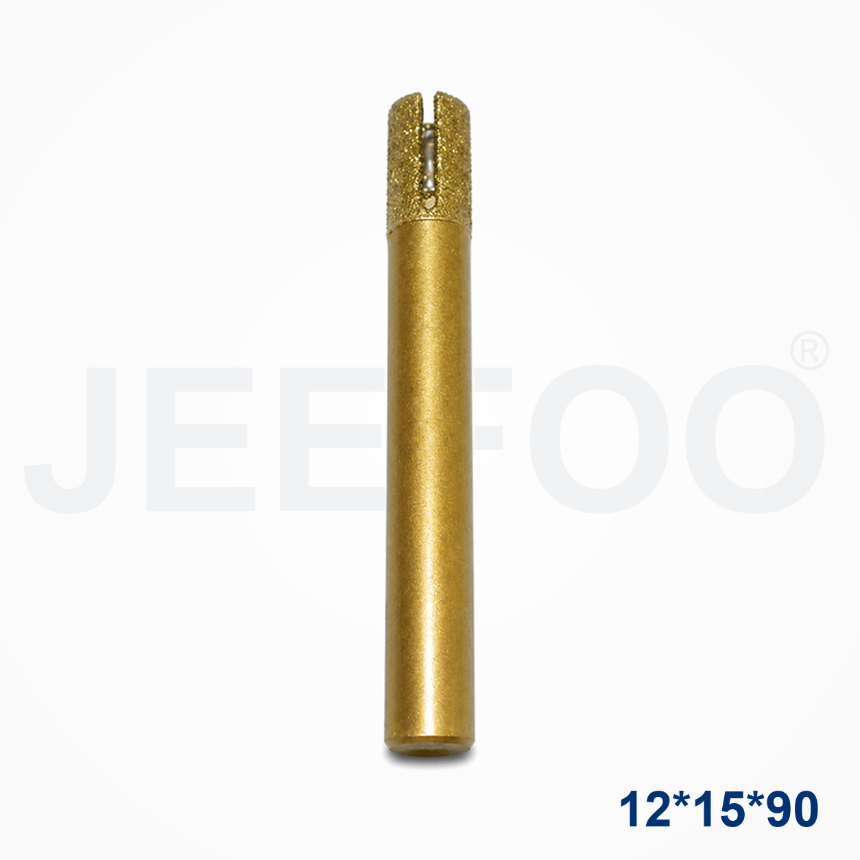 12x15x90 Brazed Diamond Stone Bit detail 1