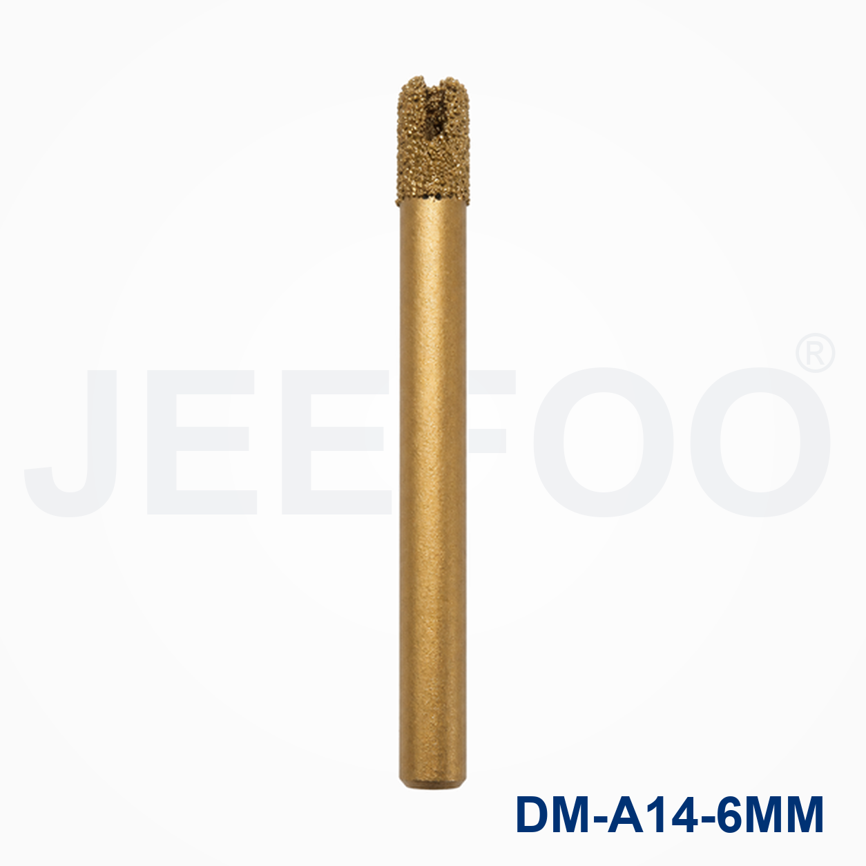 6mm Brazed Diamond Flat Bottom Grooving Bit detail 1