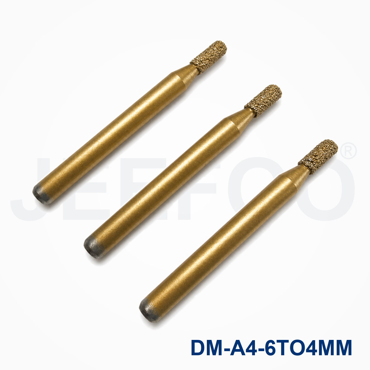 6-to-4mm Brazed Diamond Flat Bottom Stone Bit detail 2