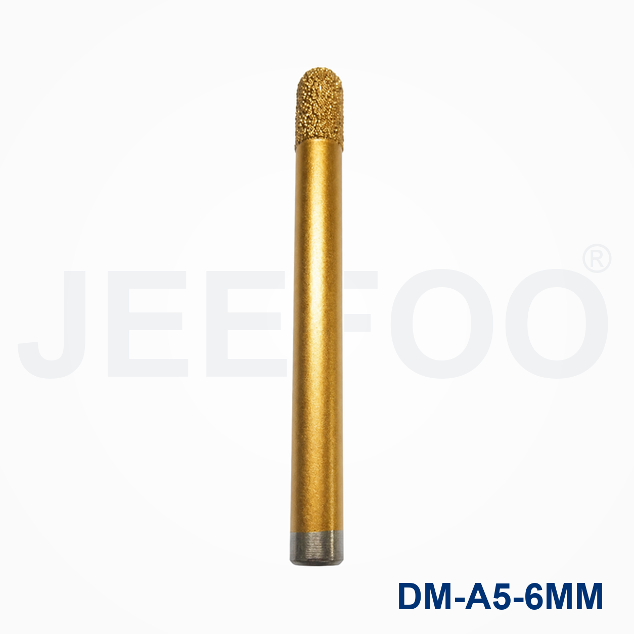 6mm Brazed Diamond Ball Nose Stone Bit detail 1