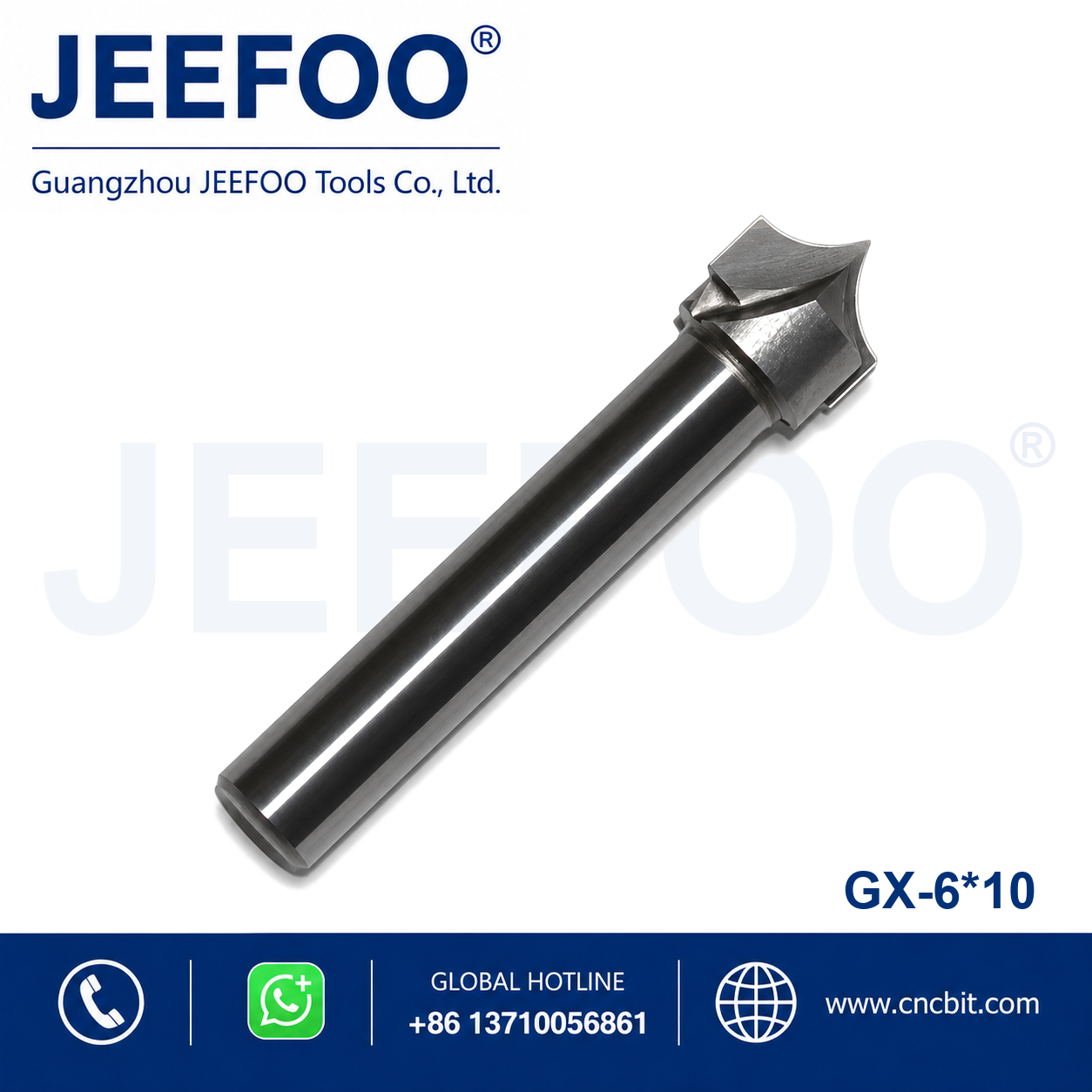 Ax6x10 Tungsten Carbide Needle Nose Cutter for CNC woodworking