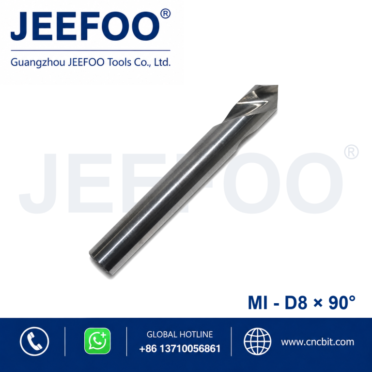 8x90 Solid Carbide Centering Drill for CNC Metal Machining product image