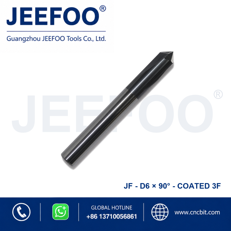 6x90° Coated Three Flute Chamfer End Mill product image