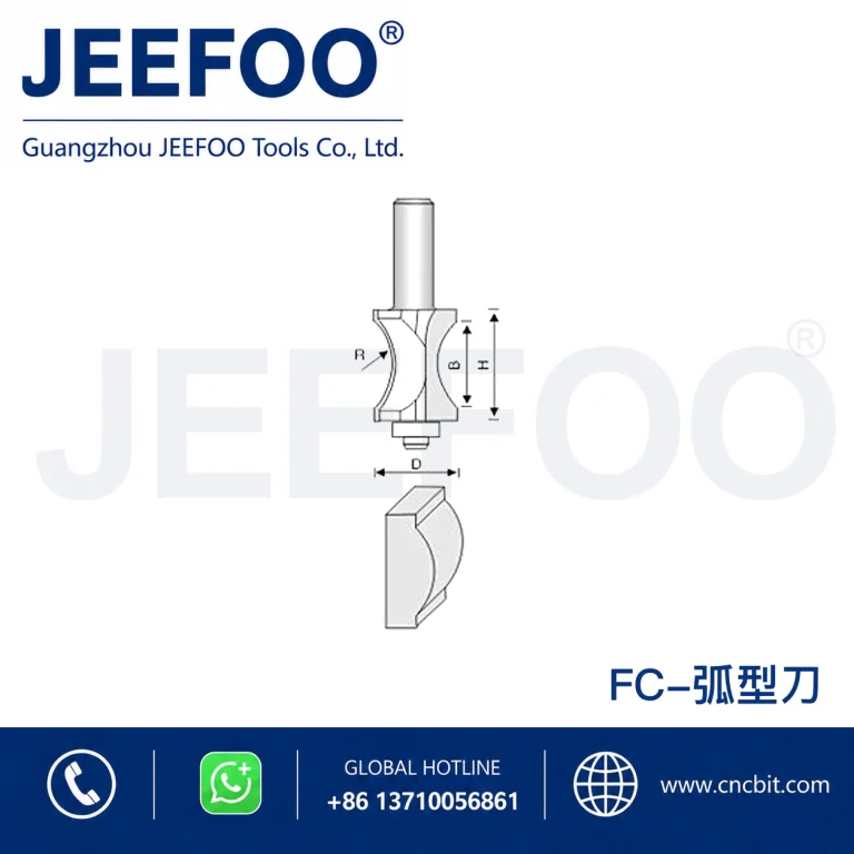 FC Convex Half-Round Cutter product image