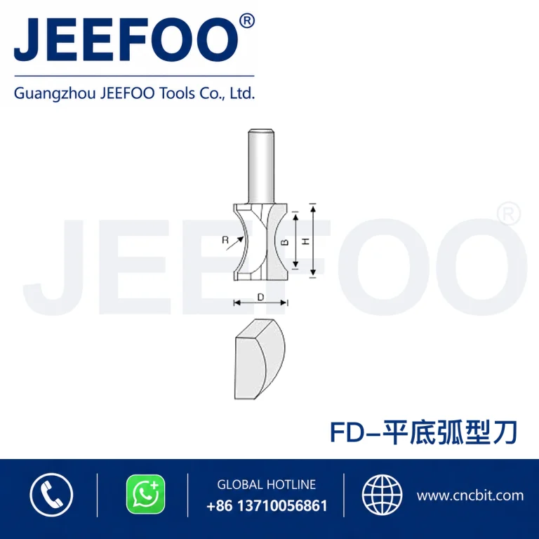 FD Convex Half-Round Cutter product image