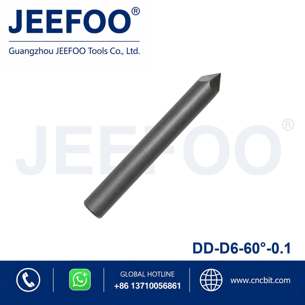 6x60x0.1 Diamond Four Face Engraving Bit
