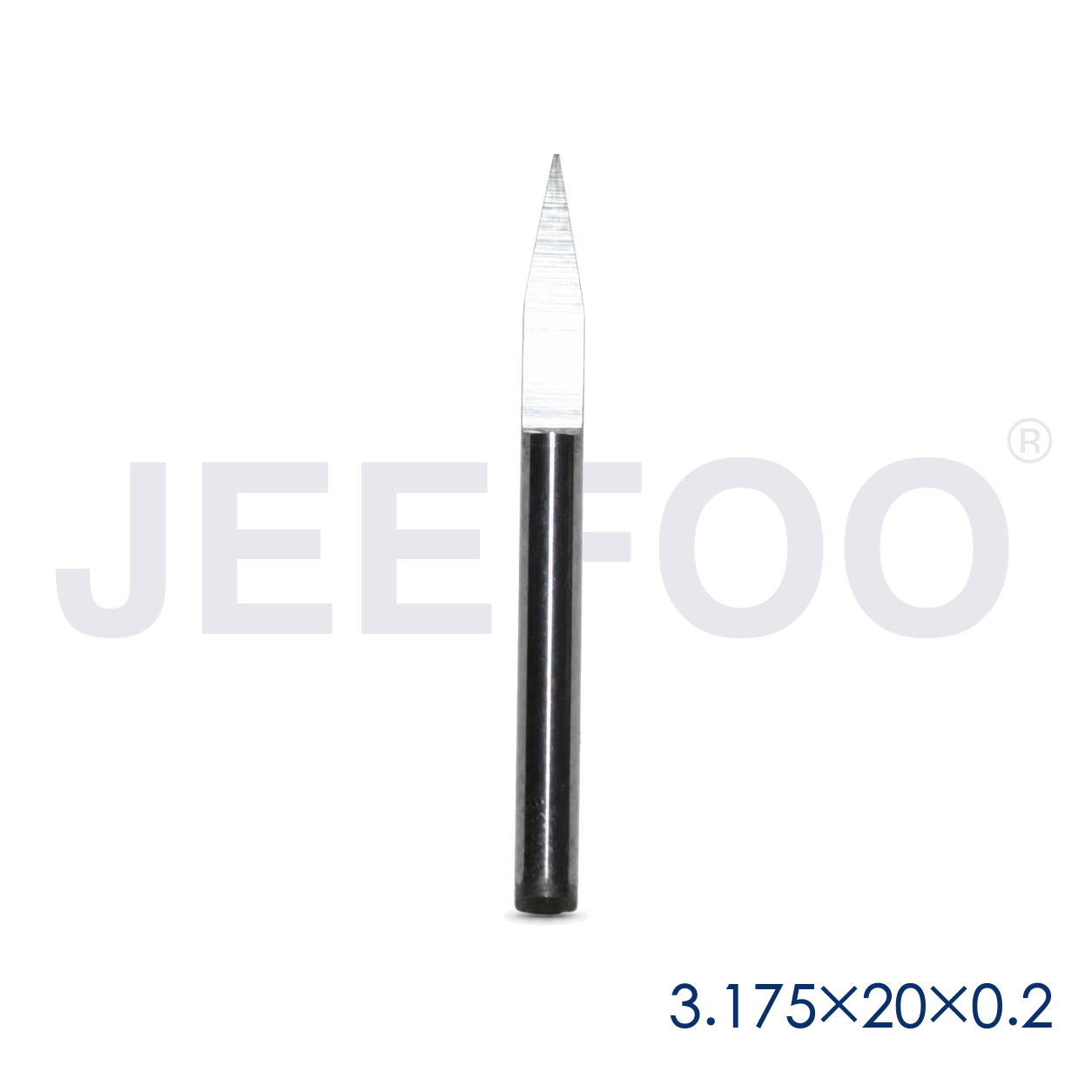 Flat Bottom Engraving Bits GA 3.175 x 20 degree x 0.2 A