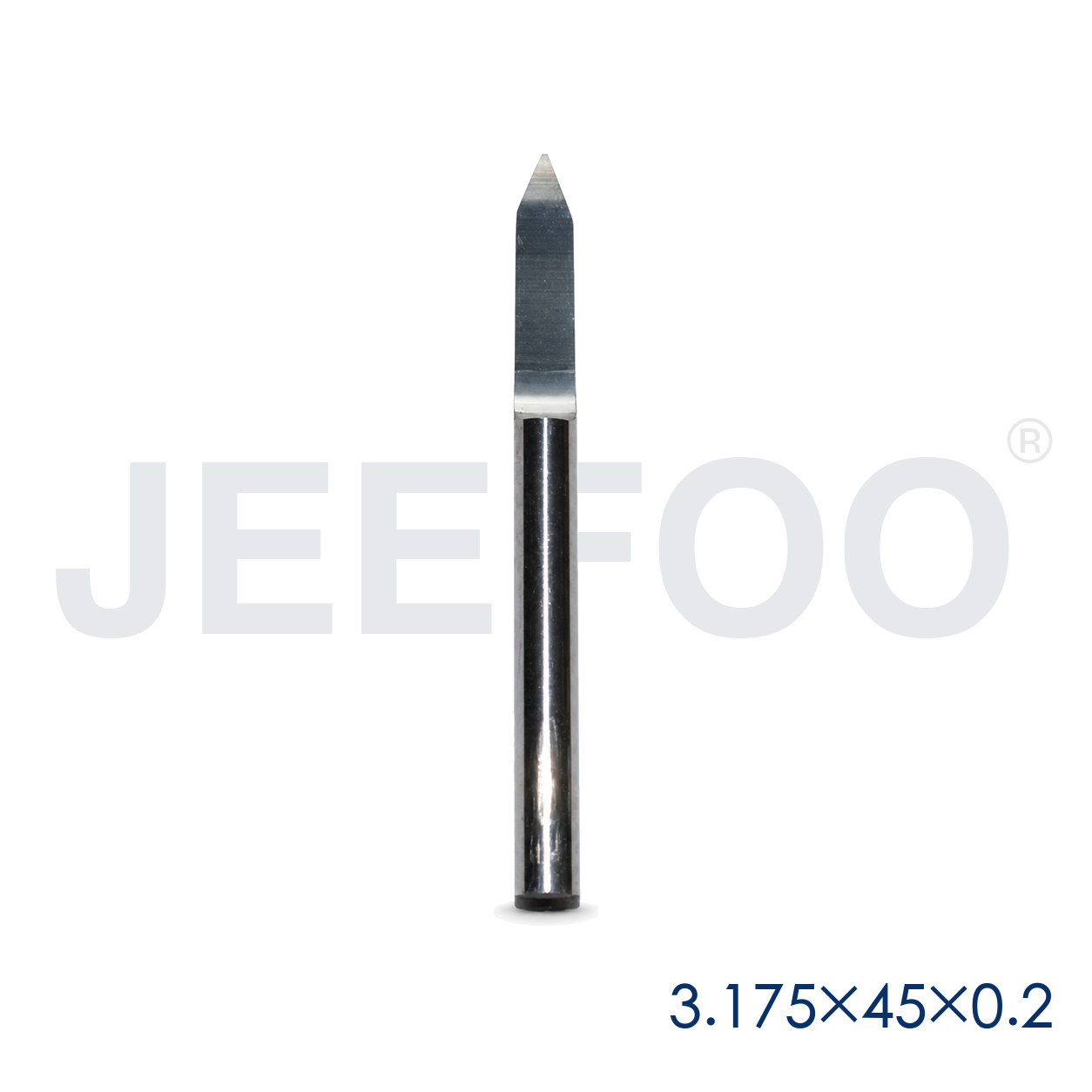 Flat Bottom Engraving Bits GA 3.175 x 45 degree x 0.2 A