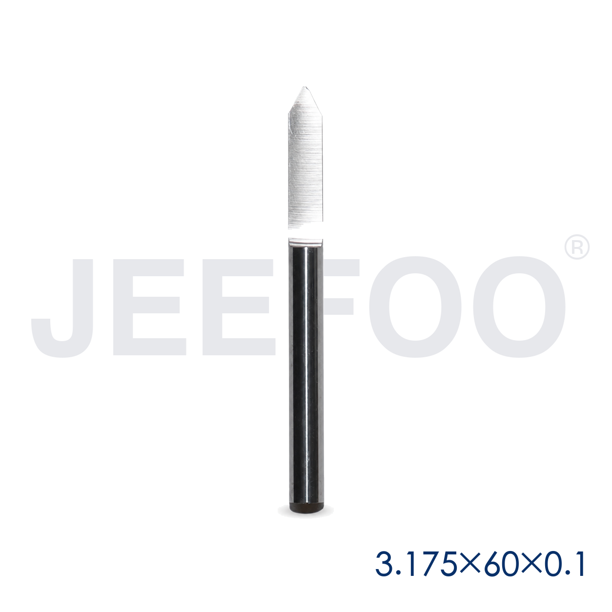 Flat Bottom Engraving Bits GA 3.175 x 60 degree x 0.1 A