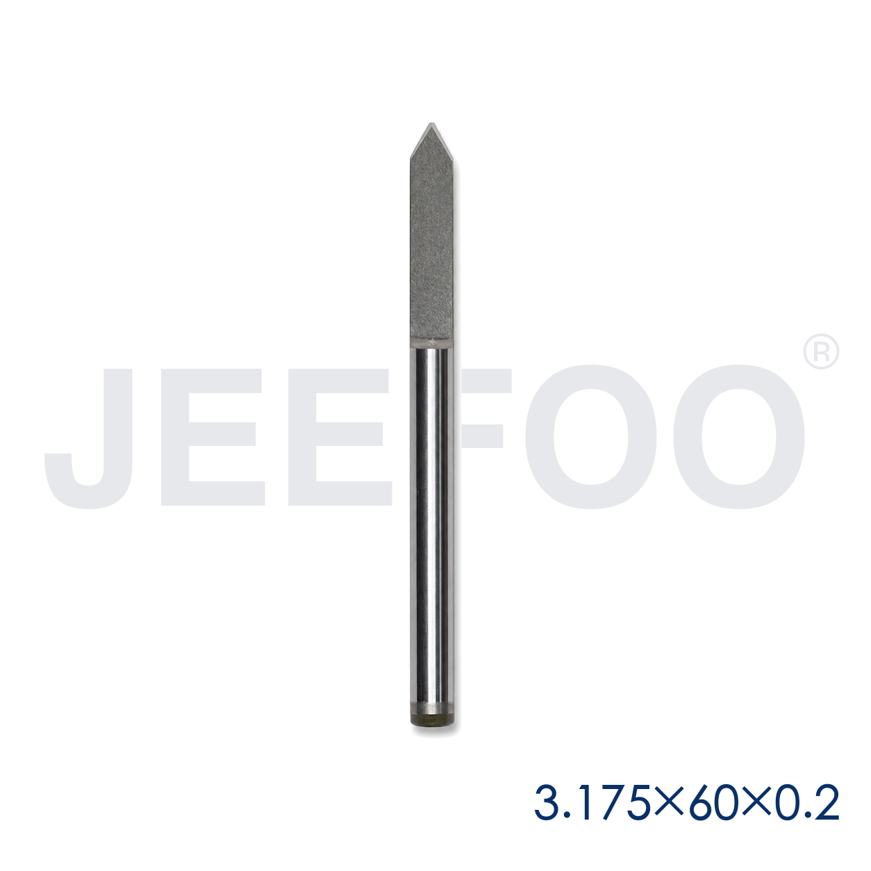 Flat Bottom Engraving Bits GA 3.175 x 60 degree x 0.2 A