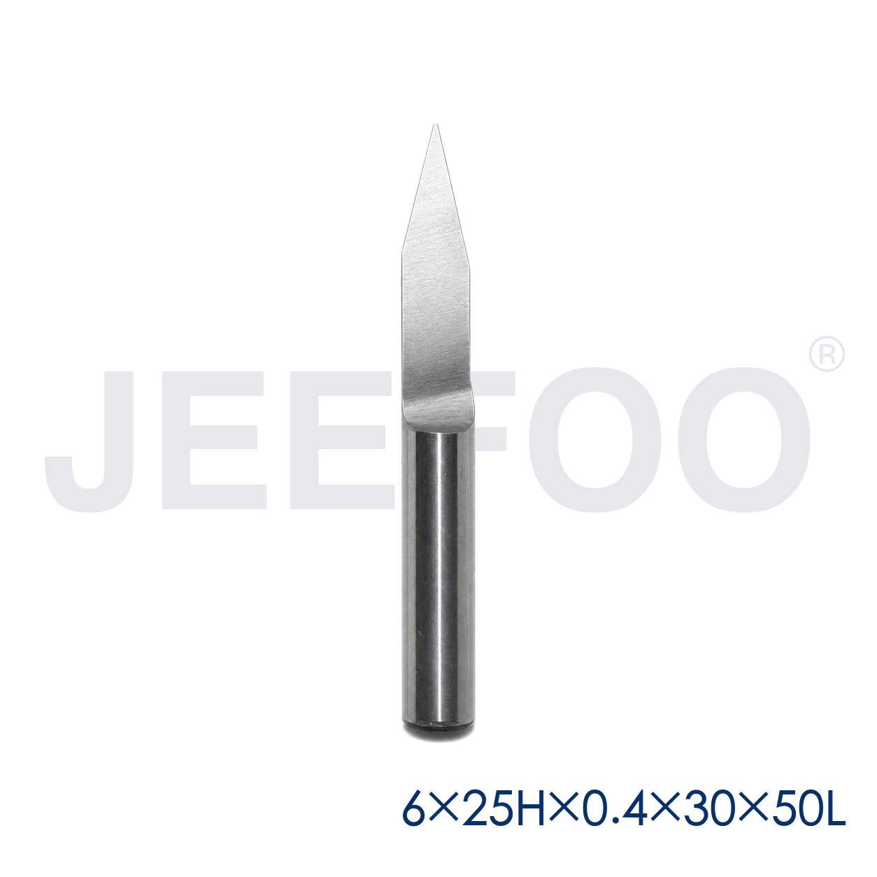 6mm shank 30 degree carbide engraving cutter with 0.4mm tip