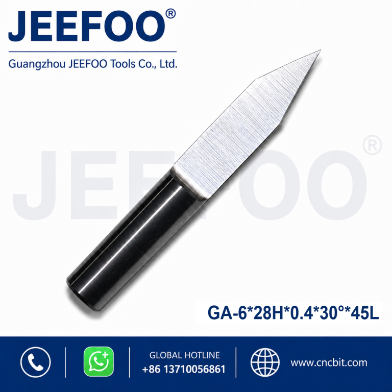 6mm Engraving Bit 28mm Cutting Height | 0.4mm Tip