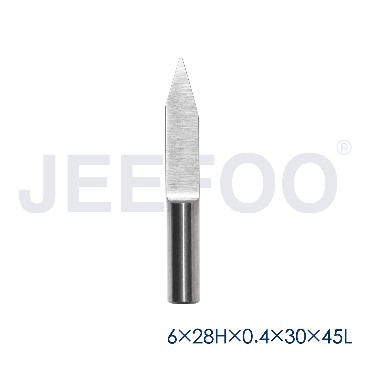 30 degree carbide engraving bit with 28mm cutting height