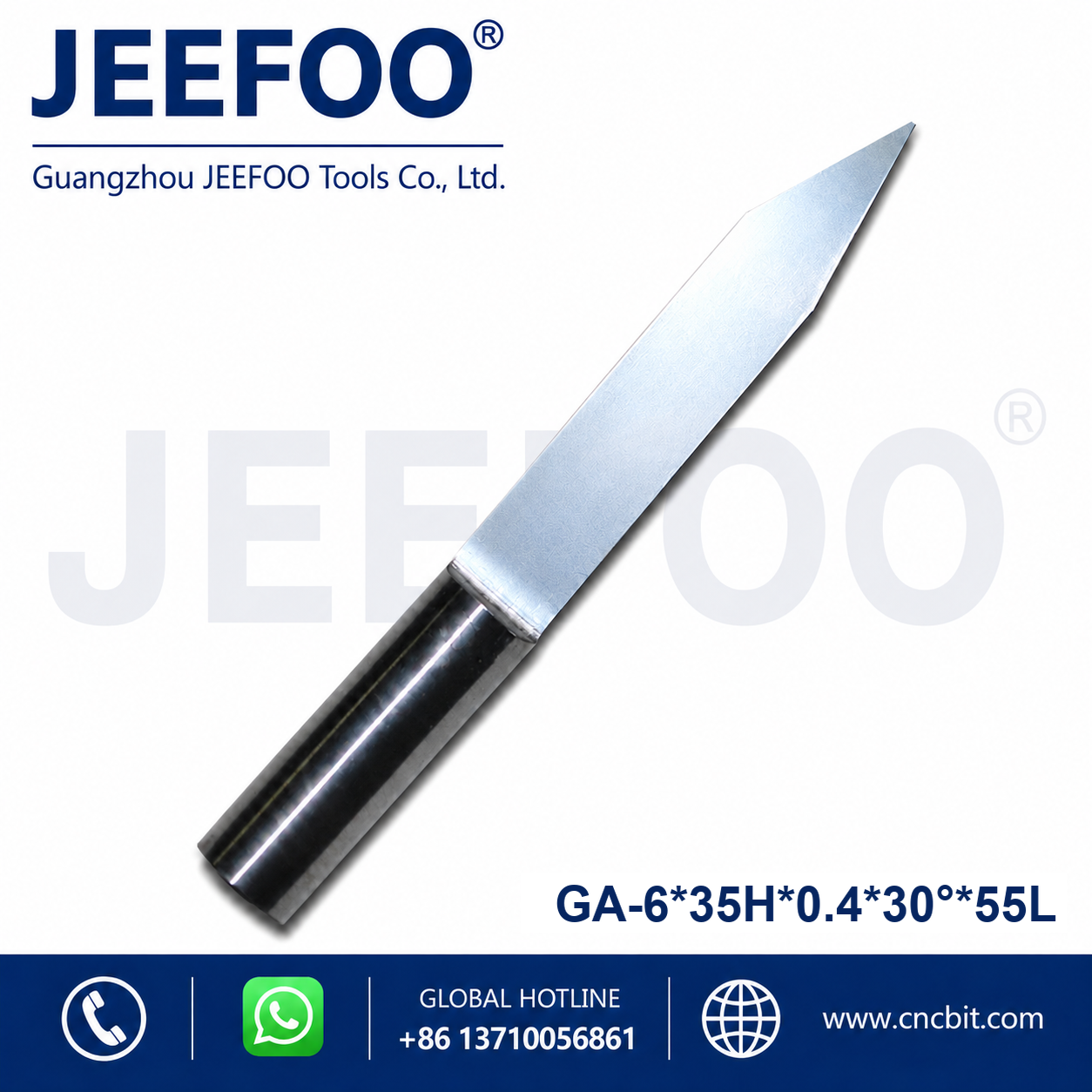 6mm engraving bit 35mm cutting height supplied from Guangzhou