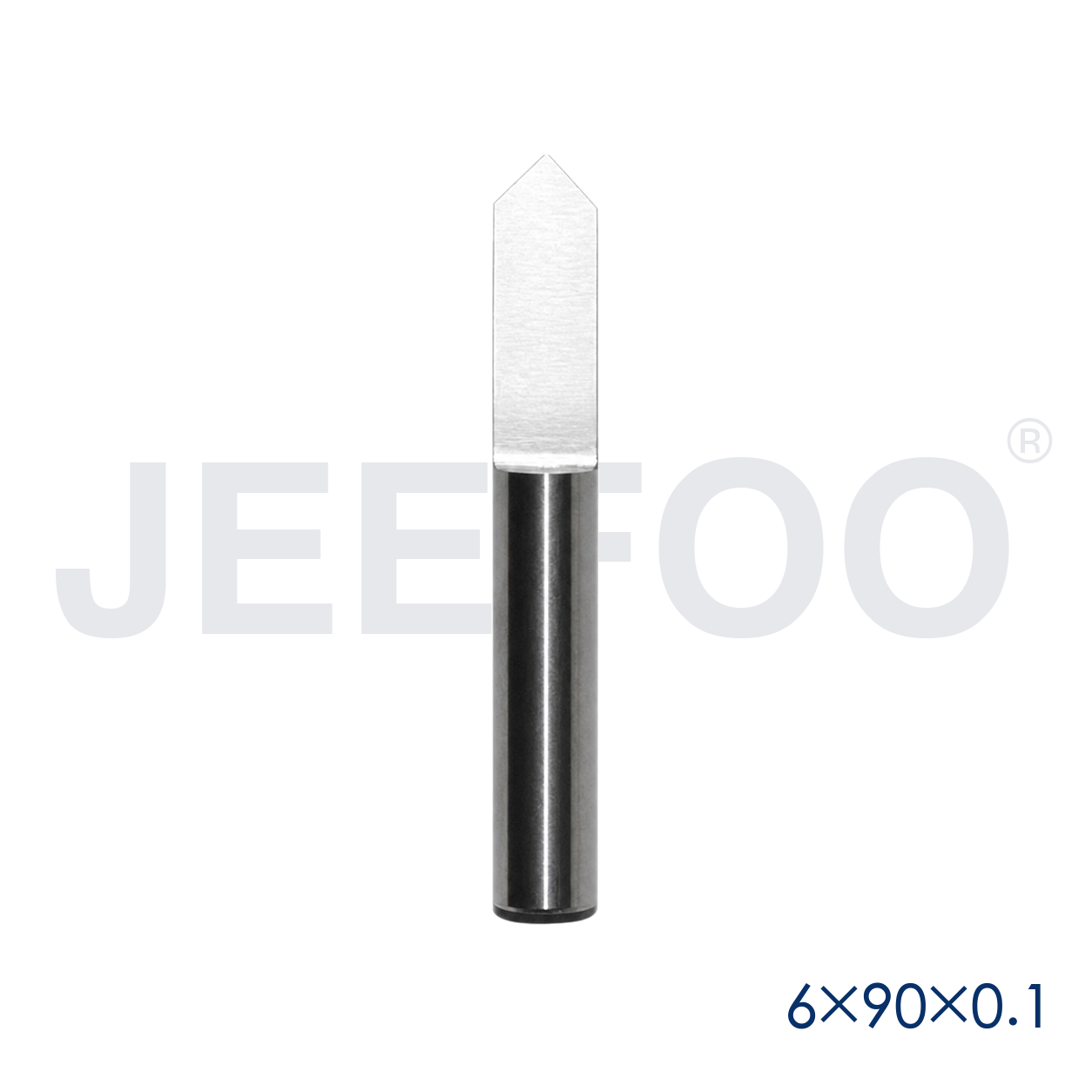 6mm shank 90 degree carbide engraving cutter with 0.1mm tip