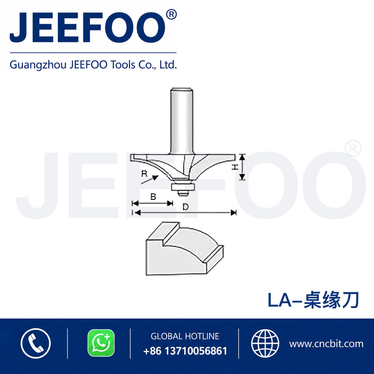 LA Handrail and Table Edge Cutter schematic product image