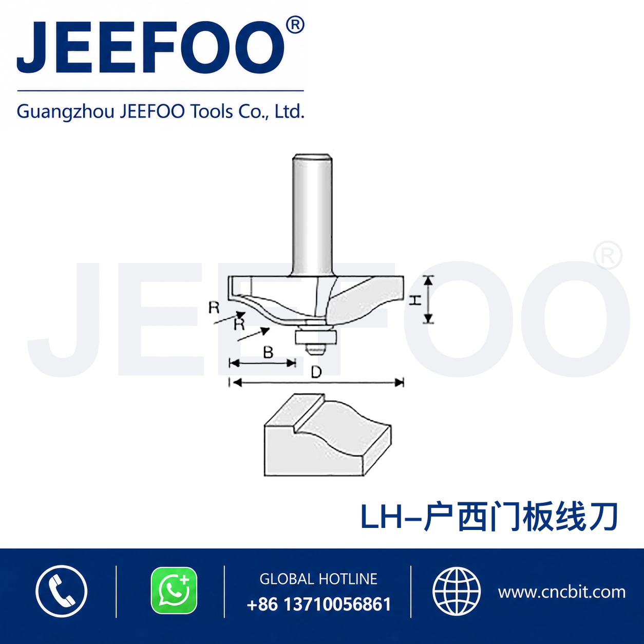 LH Handrail and Table Edge Cutter schematic product image