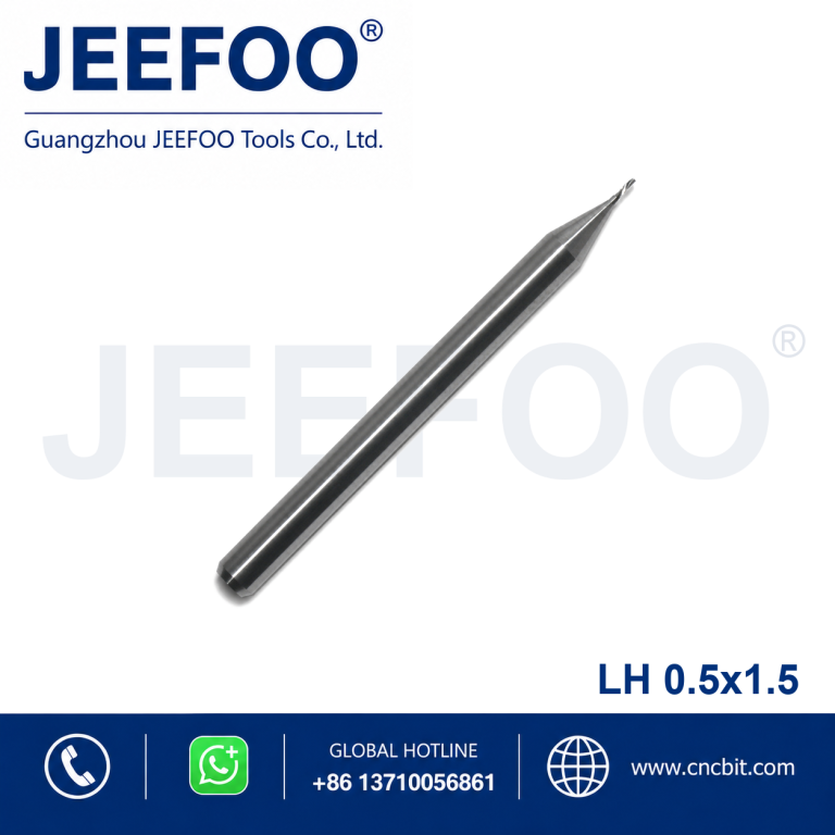 0.5x1.5 Left-Hand Small Diameter End Mill for Precision CNC Milling product image