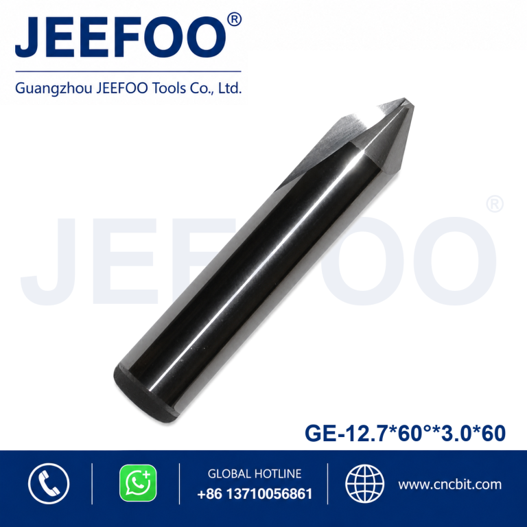 12.7x60x3.0x60 Tungsten Steel Double-Edged Dagger and Taper Flat End Mill product image