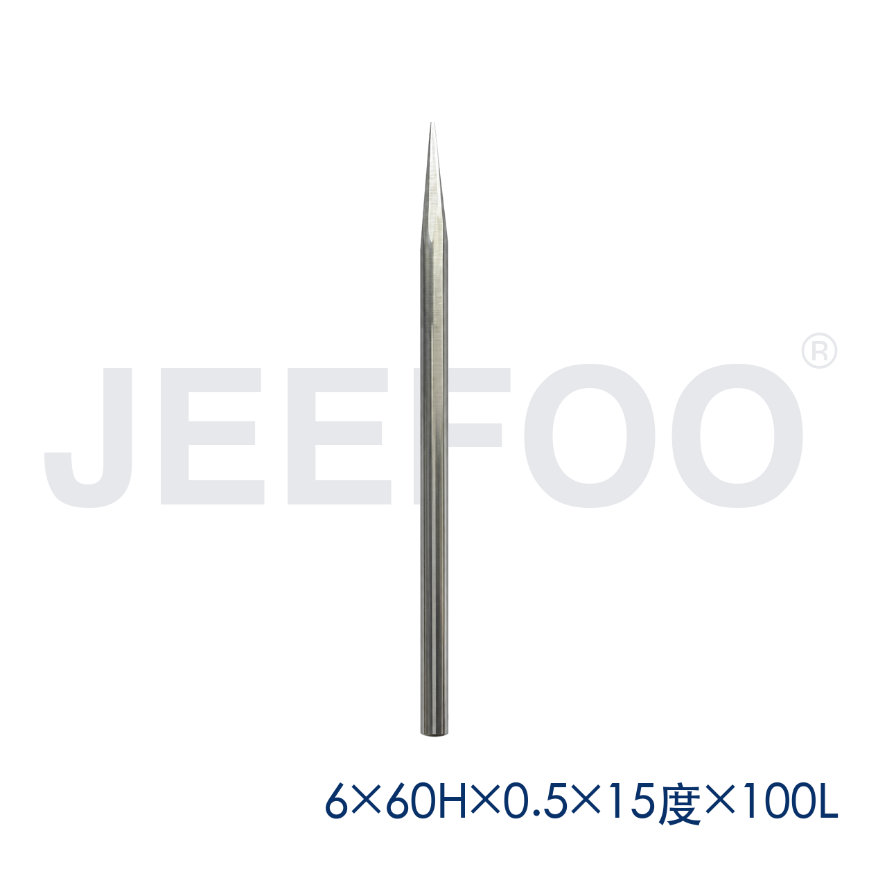 6x60Hx0.5x100L GE taper flat end mill dimensions A