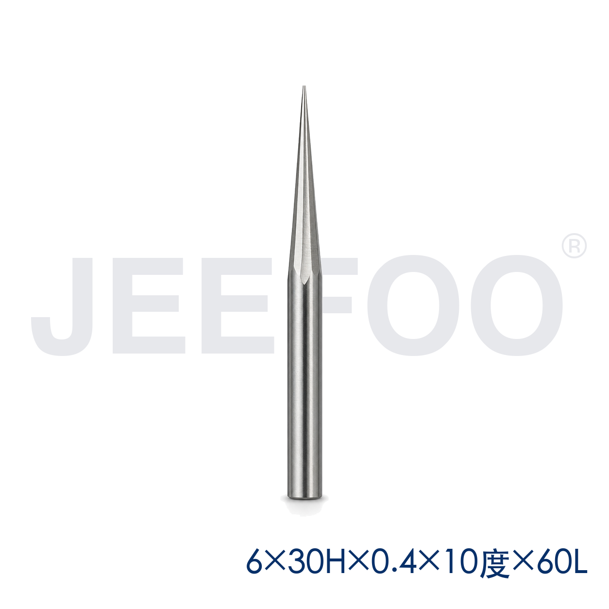 6x10x0.4x30Hx60L GE taper flat end mill dimensions A