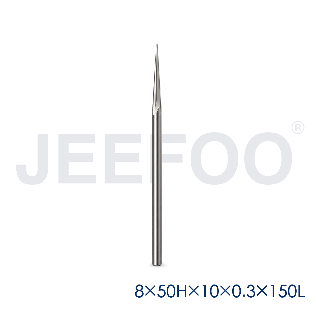 8x50Hx10x0.3x150L GE taper flat end mill dimensions A