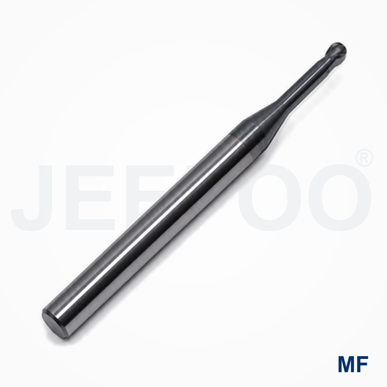 General Long Neck Short Flute Ball Nose End Mill machining detail
