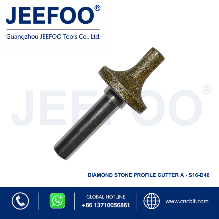 16mm D46 A-Type Diamond Stone Forming Bit product image