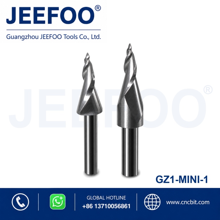 GZ1-MINI Type 1 CNC Mini Word Acrylic Engraving End Mill for Acrylic Sign Making product image