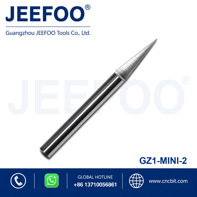 GZ1-MINI Type 2 CNC Mini Word Acrylic Engraving End Mill for Acrylic Sign Making product image