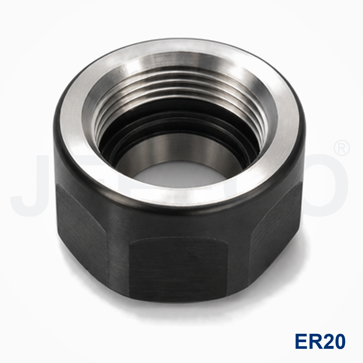 ER20 Precision Collet Nut detail view B